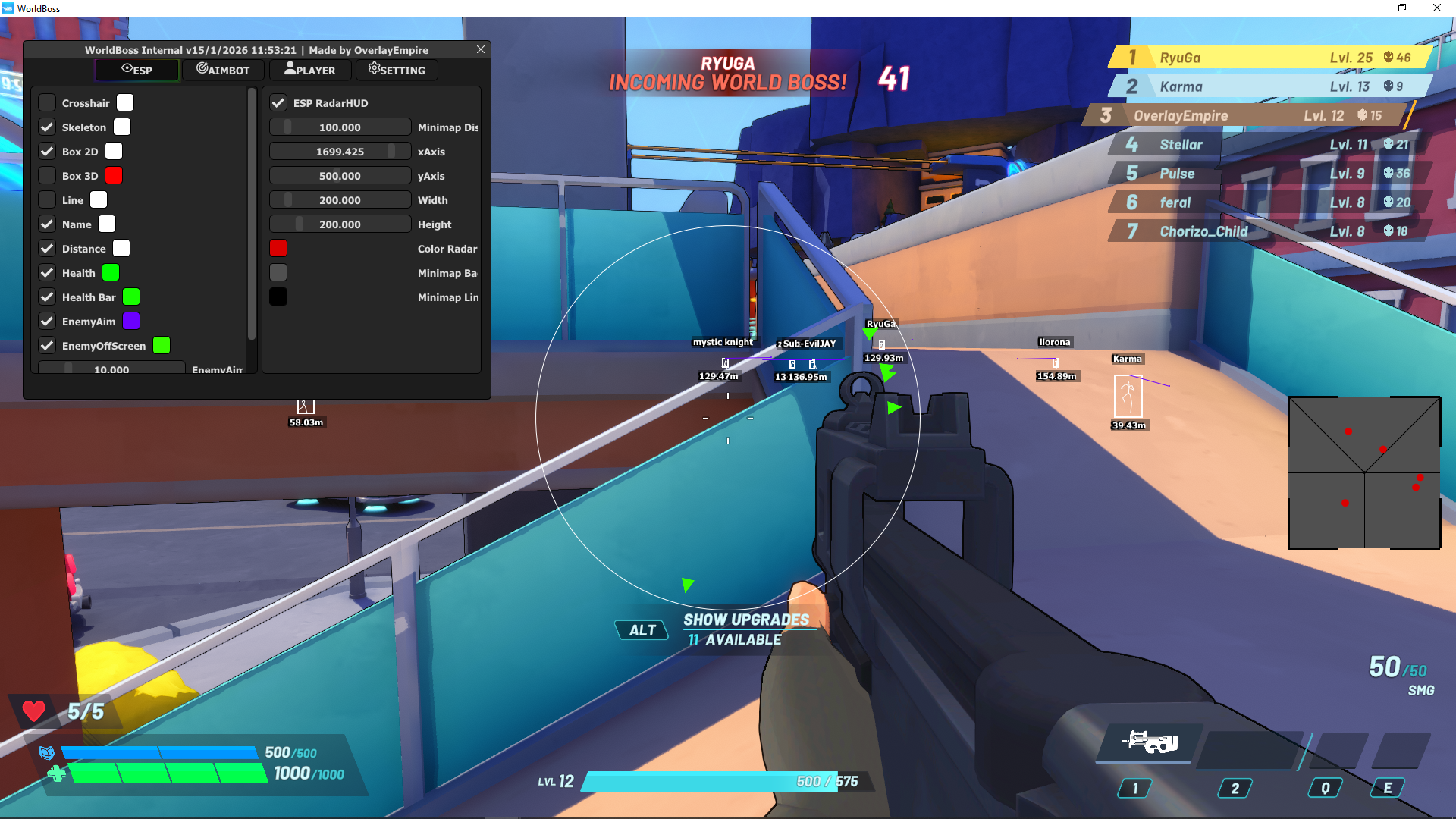 World Boss (Internal)